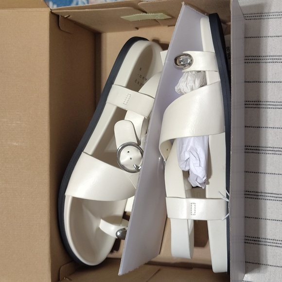 A New Day Penelope Sandals In Bone Size Women's 9.5 - Picture 7 of 12